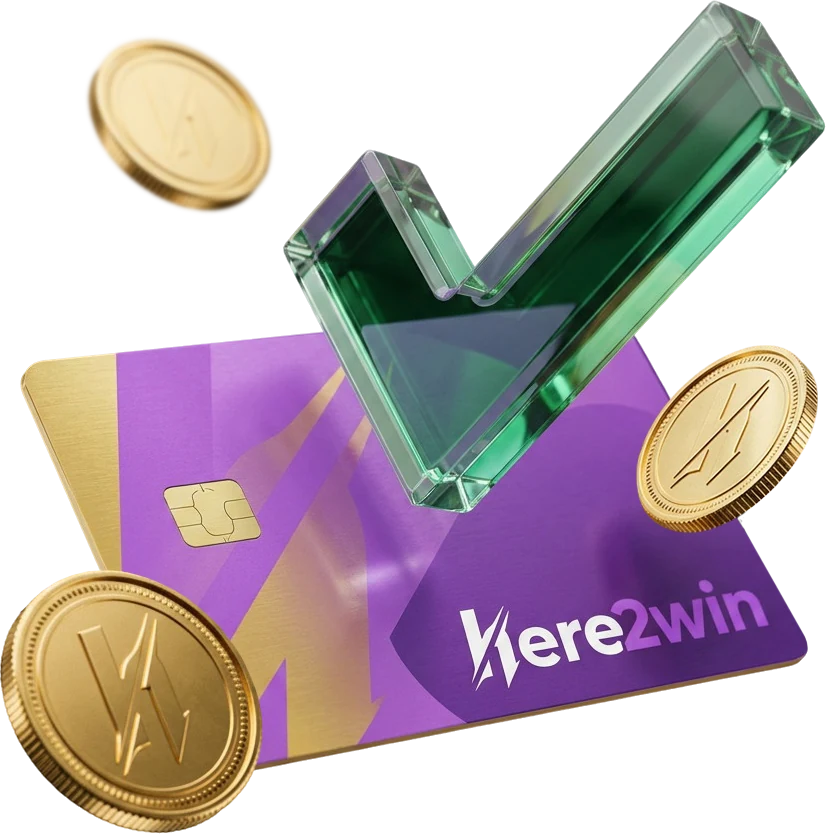 Purple and gold bank card standing in for the Mastercard withdrawal option